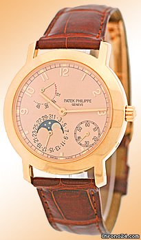Patek Philippe Gent's 18K Rose Gold Ref # 5055-R Complicated Strapwatch watches