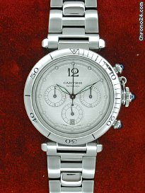 Cartier 38MM Pasha Chronograph watches