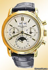 Patek Philippe Gent's 18K Yellow Gold Ref # 3970 Perpetual Calendar Chronograph watches