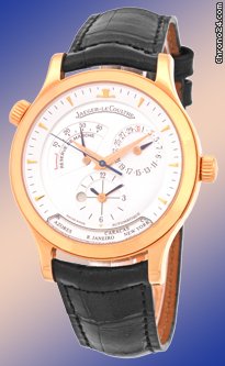 Jaeger-LeCoultre Gent's 18K Rose Gold Master Geographic Strapwatch [On Hold] watches