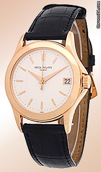 Patek Philippe Gent's 18K Rose Gold Ref # 5107 Calatrava Strapwatch watches