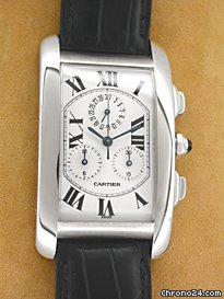 Cartier Tank Americaine Chronograph watches