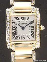 Cartier Diamond Tank Francaise watches