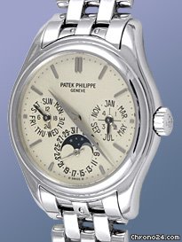 Patek Philippe Gent's 18K White Gold Ref # 5136 Perpetual Calendar-Moon [On Hold] watches