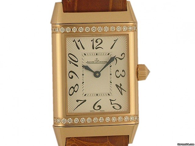 Jaeger-LeCoultre Reverso Duetto Classique Handaufzug 18kt Rosegold 38x23mm Ungetragen watches