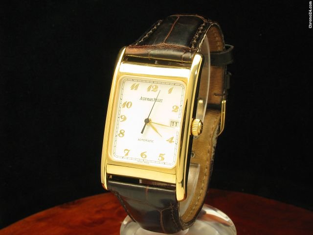 Audemars Piguet 18kt Gold Automatic Herrenuhr Inkl. Box & Revisionspapiere watches