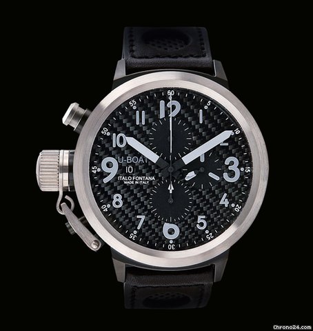 U-Boat Flightdeck Steel Bezel watches