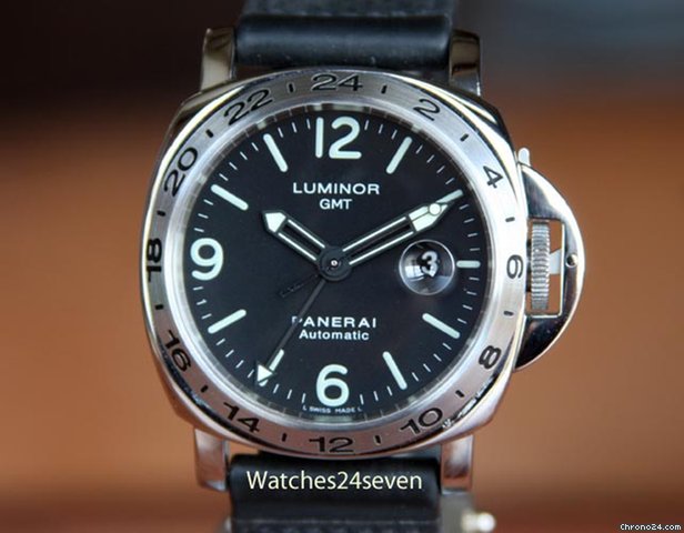 Panerai PAM 23 B GMT Explore Style Engraved Numbered Bezel 44 mm watches