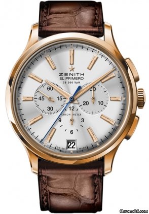 Zenith El Primero Captain 18kt Rose Gold Chronograph Mens Watch 18211040001C498 watches