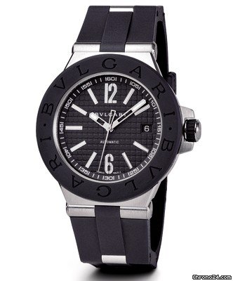 Bulgari Diagono Automatic Rubber 40 mm/ D.S.R. NEW watches