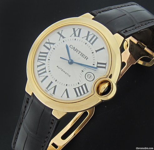 Cartier Ballon Bleu 18k Yellow Gold Watch W6900551 watches