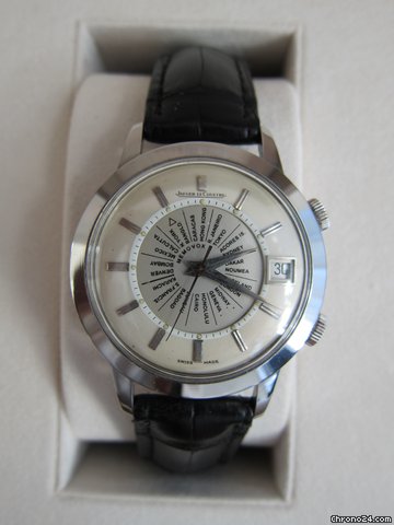 Jaeger-LeCoultre memovox vintage world timer watches