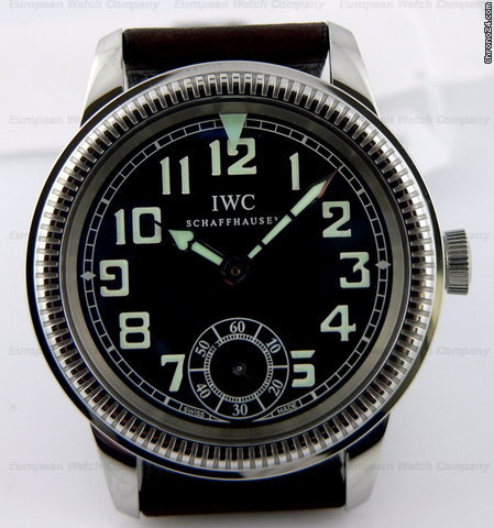 Replica IWC Pilots Watch Vintage Collection Manual SS Watch