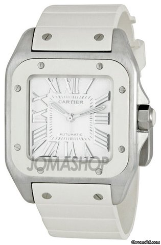 Cartier Santos 100 Medium Ladies Watch W20122U2 watches