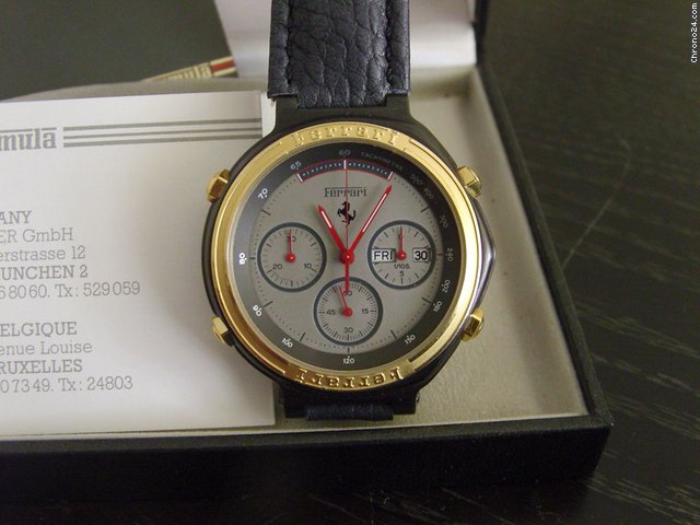 Cartier Ferrari Chronograph watches