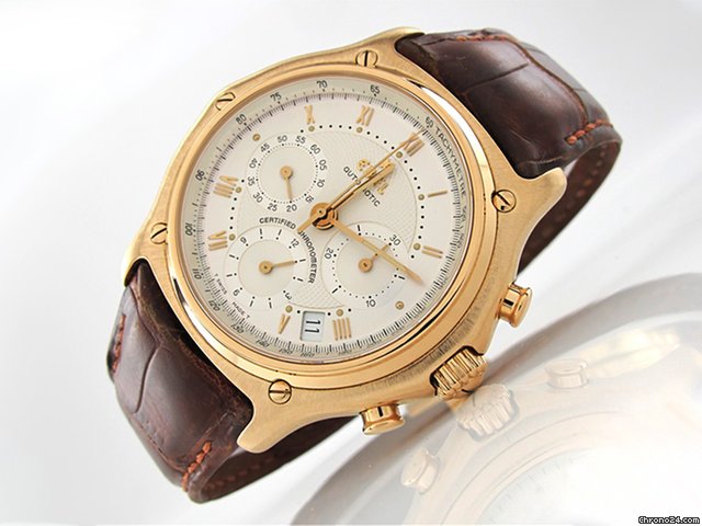 Ebel Herren "LE MODULOR" 750/- Rosegold Automatik watches