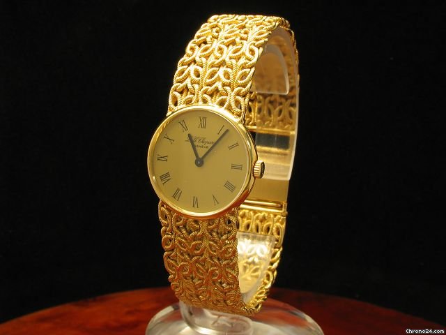 Chopard L.u.c. 18kt Gold Handaufzug Damenuhr watches