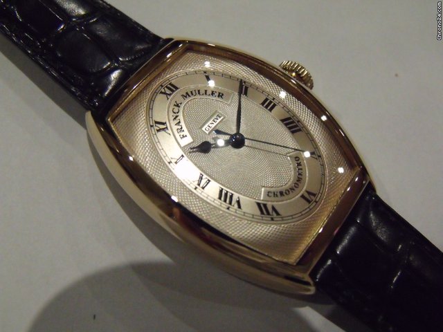 Franck Muller Chronometro or rose watches
