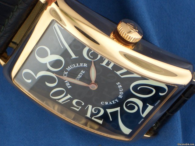 Franck Muller Long Island Oro Rosa Crazy Hours watches