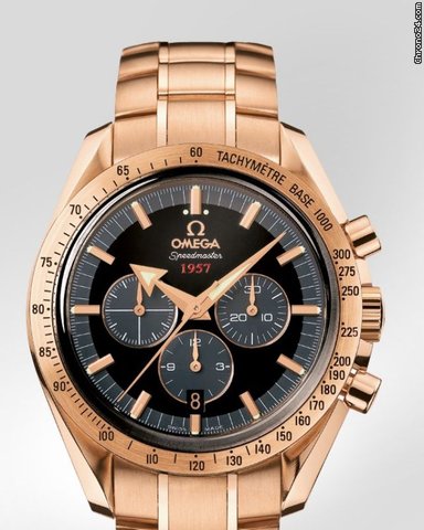 Omega Speedmaster Broad Arrow In Oro Rosso watches
