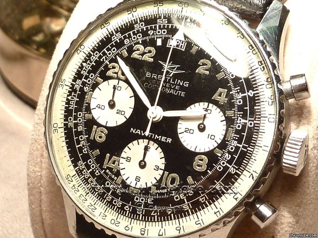 Breitling NAVITIMER COSMONAUTE ref. 809 vintage 24 hrs chronograph watches