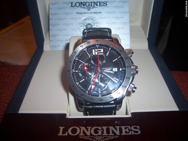 Longines Admiral chronograph 24 hour watches
