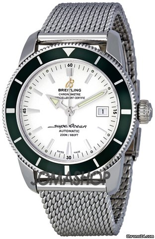 Breitling Superocean Heritage Silver Dial Steel Mens Watch A1732136-G717SS watches