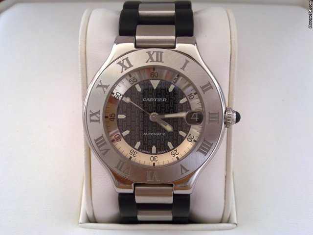 Cartier MUST 21 Autoscaph watches
