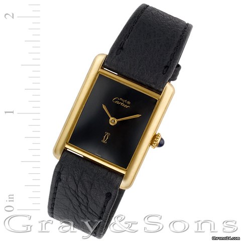 Cartier Vermeil watches