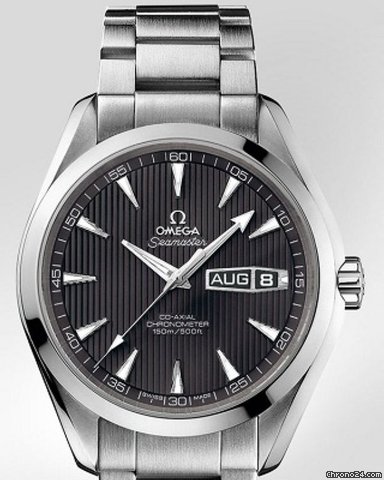 Omega Seamaster Aqua Terra Annual Calendar Acciaio Nuovo Box & Paper watches