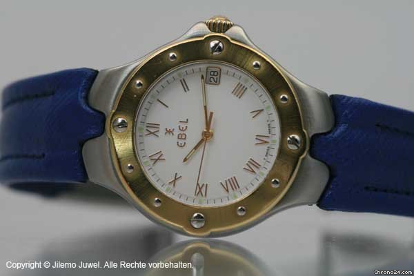 Ebel SPORTWAVE EDELSTAHL MIT 750 18K GELBGOLD watches