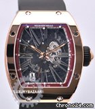 Richard Mille RM 023 (RG / Skeletonized / Rubber Strap) watches