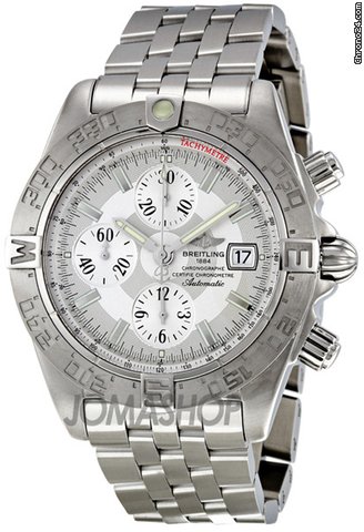 Breitling Galactic Chrono Silver Dial Automatic Mens Watch A1336410-G569SS watches