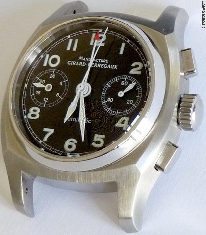 Girard Perregaux VINTAGE 1960 RATTRAPANTE CHRONOGRAPH WATCH watches