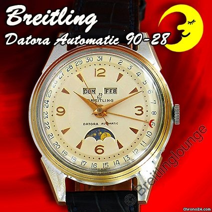 Breitling perpetual-Calendar moonphase Datora watches