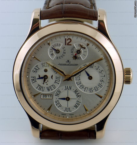 Jaeger-LeCoultre Master Perpetual 8 Days Rose watches