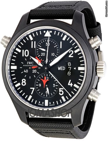 IWC Pilots Double Chronograph Edition Automatic Mens Watch IW379901 watches