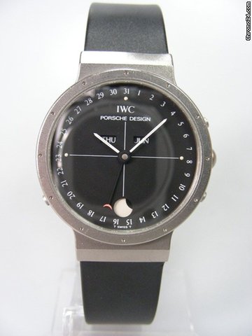 IWC QuantiEme annuel pour Porsche Design titanium watches