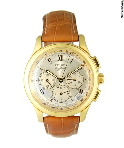Zenith El Primero Chronograph Gold watches