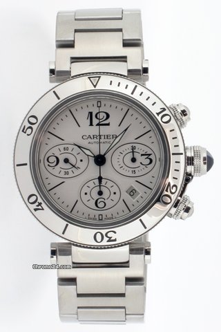Cartier Pasha Seatimer Chronograph.Model No W31089M7 watches