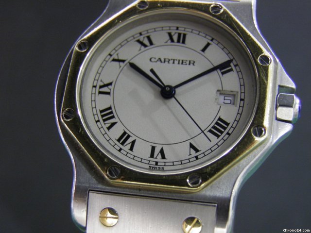 Cartier Santos Medium Octogonal watches