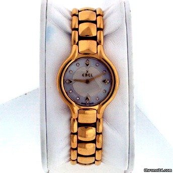 Ebel Beluga Ladies Yellow Gold 8157421 Pre-owned watches