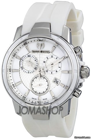 Technomarine UF6 White Dial Chronograph Ladies Watch 610007 watches
