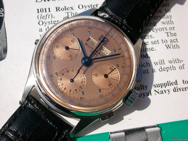 Baume & Mercier Chronograph mit Vollkalendarium watches