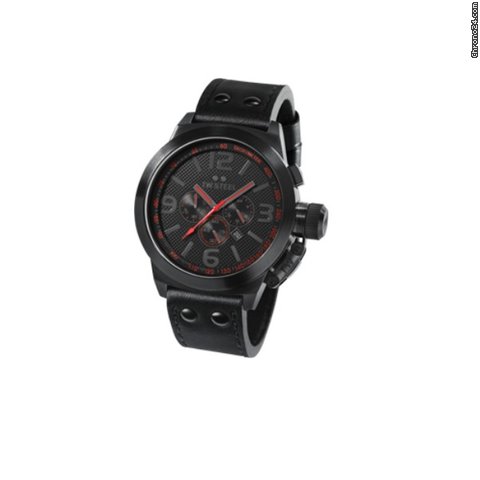 Replica TW Steel Uhren Canteen Cool Black/Red - Chronograph, TW903 Watch