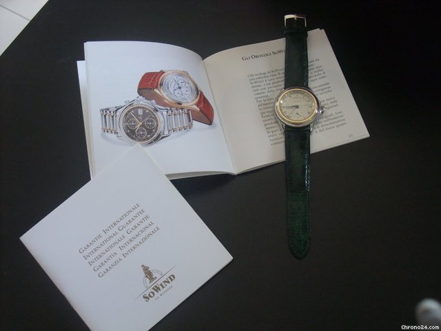 JeanRichard SO WIND acciaio e oro con riserva di carica watches