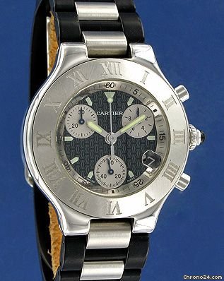 Cartier 21 Chronoscaph watches