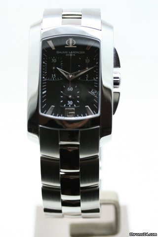 Baume & Mercier Hampton Milleis chrono steel MOA08444 watches