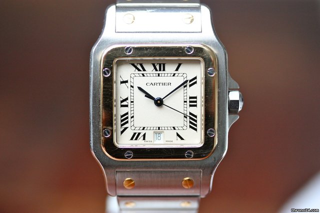 Cartier Santos Galbee watches