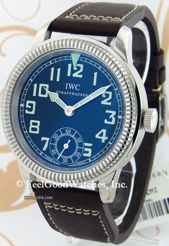 IWC IW325401 Vintage Pilot's Hand Wound, Steel watches